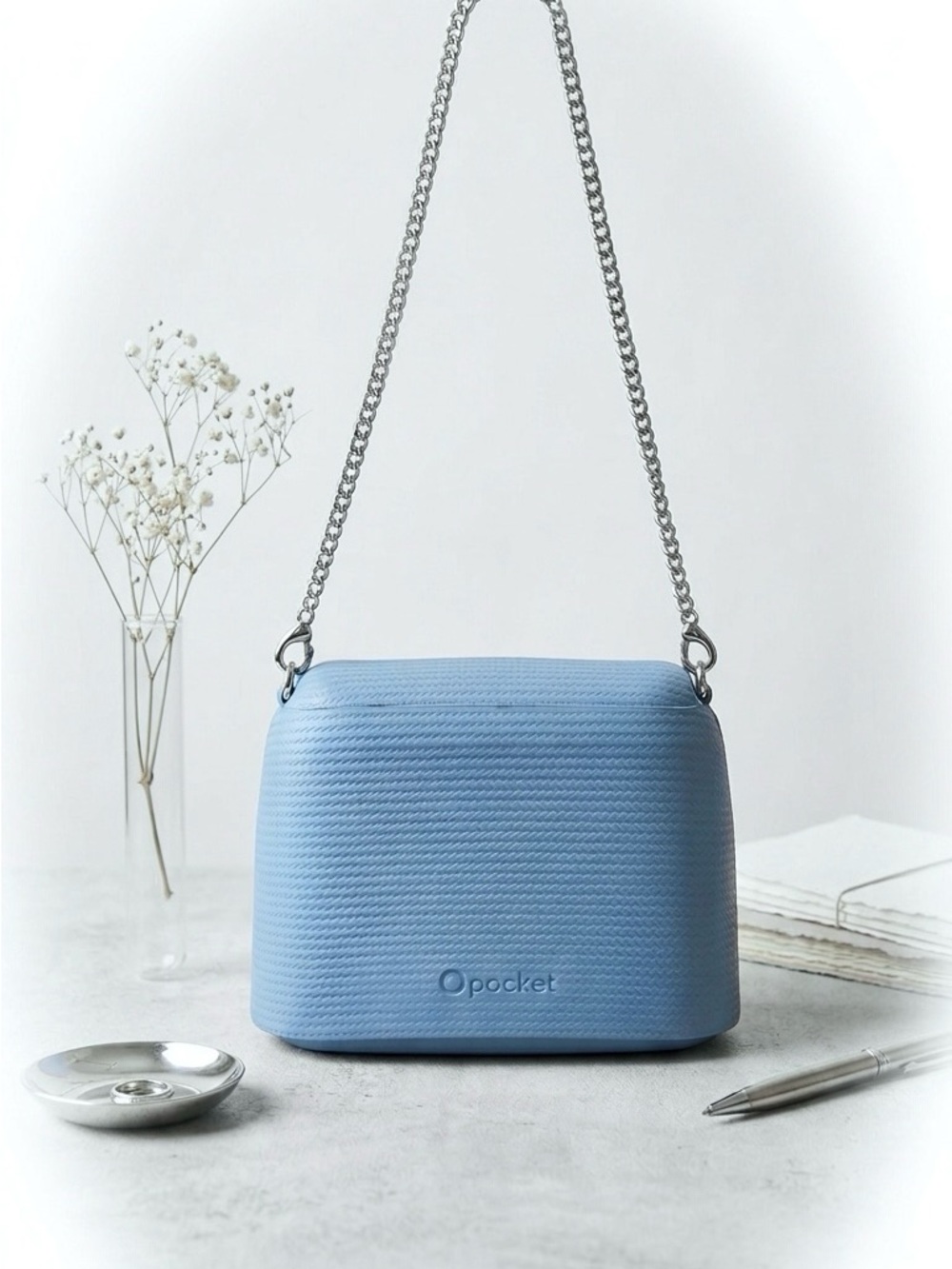 O Bag O Pocket Blue Crossbody